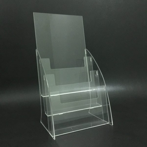 kệ mica đựng tờ rơi